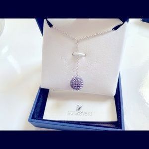 Swarovski Pop Blue Tanz Two Tone Pendant